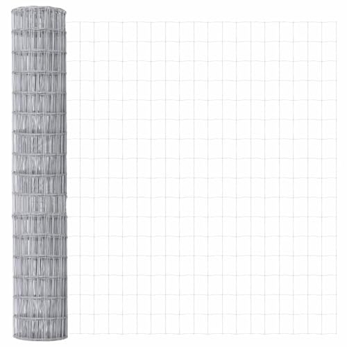 Solivagant Clôture Euro 1,5 x 10 m Fer revêtu de PVC,(9.6 KG)