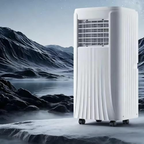 9000 BTU Tragbare Klimaanlage, 3-in-1 Kühlen & Entfeuchten, Energieeffizient, Leiser Betrieb, Fernbedienung, Ideal für Räume bis zu 28qm