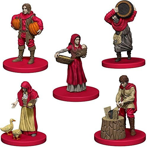 Mayfair Games Europe Agricola: Agricola Game Expansion: Red (5 Figures)
