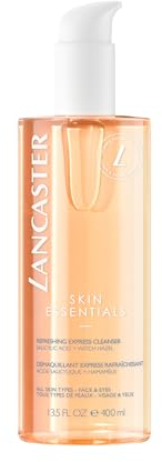LANCASTER Express Cleanser | Limpiador facia que elimina el maquillaje de la cara y los ojos | Para todo tipo de pieles | 400 ml