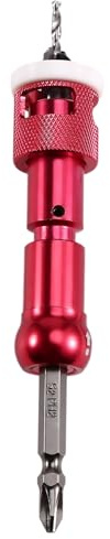 Luobannm Para Taladros de Columna Brocas con de Profundidad de Baja Fricción Brocas Avellanadoras con Punta de Carburo para Avellanado Preciso A