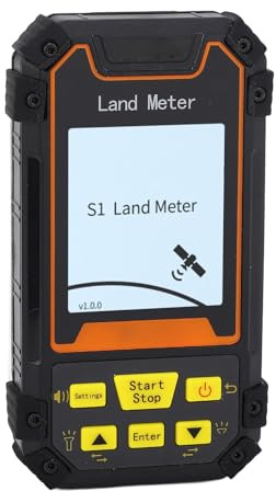 CFTGIW Handmessgerät 2,4 Zoll Schwarzer Weißer Bildschirm GPSS -Land -Tester für Ackerland und Entfernungsmessung