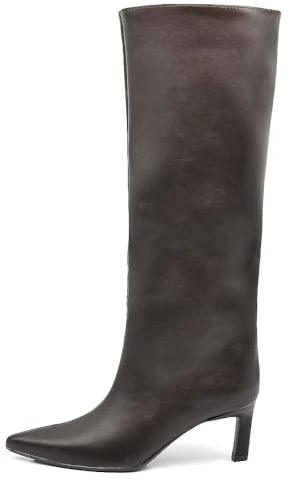 IF FASHION Stivali Alti A Punta Con Tacco Alto Da Donna MP413-5