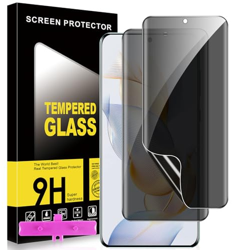 Doxxvai Pellicola Privacy per HONOR 90 5G, Proteggi Schermo TPU | Autorigenerante, Supporta l'Impronta Digitale, Compatibile con Cover, Senza Bolle, con Kit di Installazione, 2 Pezzi
