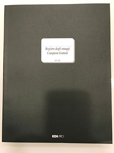EDIPRO – E2178 – Register mit kostenlosen Proben und Geschenken, 96 Seiten f.to 24,5x31