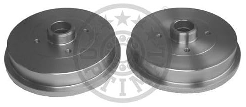 OPTIMAL Tambor de freno 2x Diámetro exterior del tambor de freno 240 Trasero corona de agujeros Ø100mm