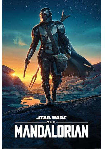 Star Wars The Mandalorian - Nightfall Unisex Poster multicolor