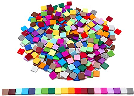 Armena SL1001 - Piedras de mosaico acrílicas, multicolor, talla única, 100 gramos