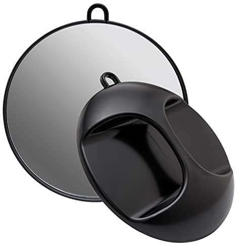 Hairlich® Handspiegel, professioneller Leichter, Stabiler, tragbarer Friseurspiegel, 28cm Spiegel für Salon oder Zuhause, für Damen und Herren, Make-up Zubehör