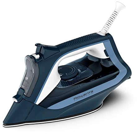 Rowenta Focus Excel Ferro da stiro a vapore, potente distribuzione del vapore, punta ad alta precisione, facile e sicuro, stiratura super veloce, risparmio energetico, DW5310D1