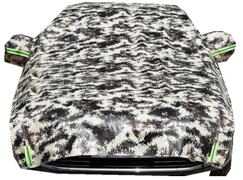 For Jaguar XEL 2018-2019,Telo Copriauto Copri Parabrezza Auto Mezza Impermeabile Invernale Esterno Accessori,F/camouflage brown