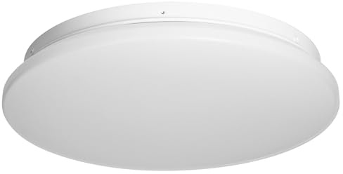 Miratic Lampe mit Bewegungsmelder Innen Deckenlampe mit Bewegungsmelder Weiß LED Deckenleuchte mit Bewegungsmelder Ideal für Zuhause und Büro Lampenschirm aus PVC (12W 1190lm)