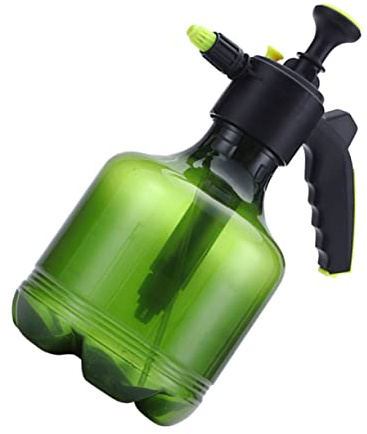 PHENOFICE Annaffiatoio Da Giardino in Plastica 3l Per Piante e Fiori, Spruzzatore a Pompa a Pressione Verde, Irrigazione Multifunzionale Per Giardinaggio e Pulizia Esterni