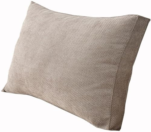 UWOBTN Lesekissen für Bett und Sofa Weiches Kopfteil Wandkissen 60/70/80/90cm Couch Kissen Waschbar Rückenkissen Abnehmbarem Lendenwirbel-/Rückenstützkissen Waschbar(Color 3,90x50+18cm)