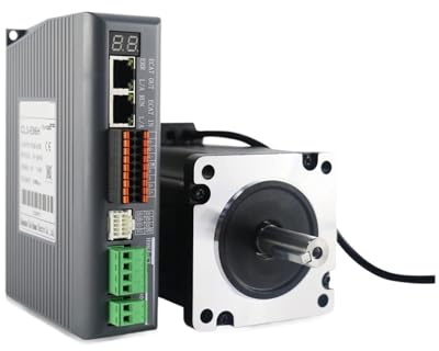 HHB8WL Nema34 10Nm Closed Loop Stepper Motor LC86H2128 with Closed Loop Stepper Driver CL3-E86H AC20-80V
