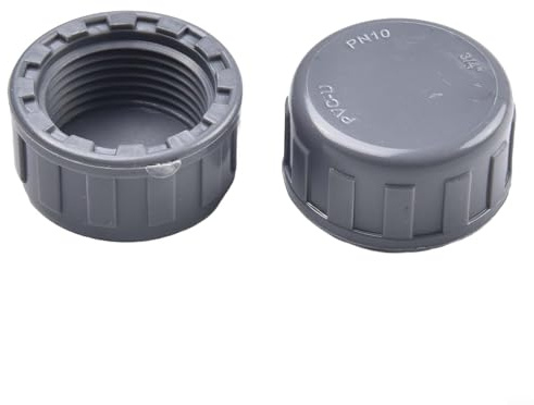 Sicherer Schlauchverbinder, PVC, mit Gummidichtungen für Auslaufschutz und Rohrschutz, 25 mm, 2 Stück
