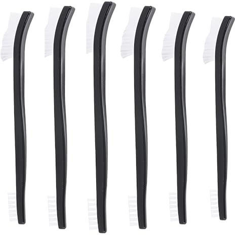 HMCEY 6 Piezas Cepillo para Limpiar Juntas,Cepillo de Limpieza de Doble Extremo,Cleaning Brush,Cepillos para Limpiar Azulejos de Baño,Cepillos Limpiador Hogar Multiusos para Pequeños Detalles