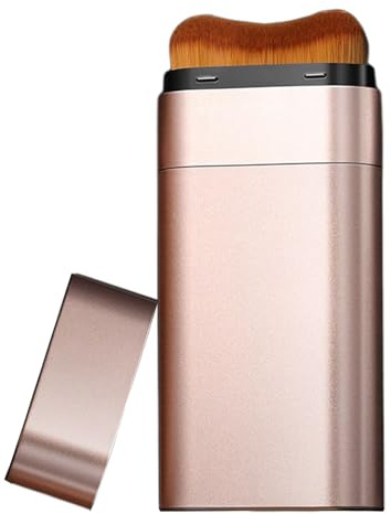 Concealer Foundation Stick, täckpenna för ansikte med borste | Naturlig Glow Foundation för mogen hud daglig makeup resa party dejt dewy finish