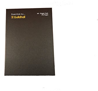 Exacompta - Ref GES6421Z - Guildhall - Essentials Single Cash Account Book, A4, 297 x 210mm, 192 Pages of 80gsm Pre-Printed Paper - Receipts, Expenses, Summaries