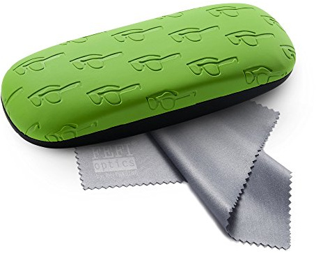 FEFI Hardcase Brillenetui Softtouch im geprägten Brillen-Design