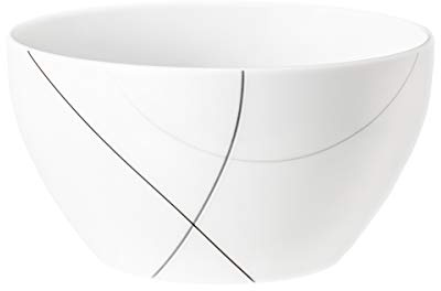 Seltmann 001.757060 Trio Bowl, 15cm Durchmesser, Grau/Schwarz