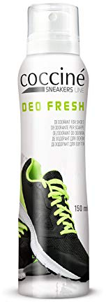 Cocciné - Schuh Deo I Schuhspray I Beseitigt Unangenehme Gerüche I Spray für Sneakers und Wanderstiefel I Schuhdeo Verhindert das Wachstum von Mikroorganismen I Gegen Geruch & Bakterien I 150 ml