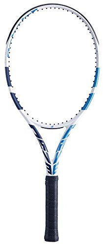 Babolat Evo Drive Lite U unbesaitet 255g Tennisschläger Allroundschläger Weiß - Blau 0