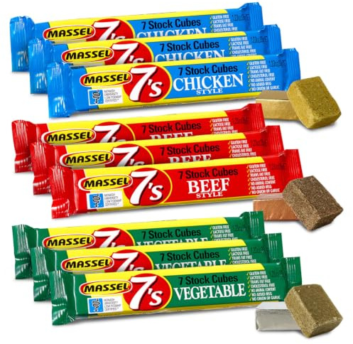 Massel 7's Cubes - Confezione da 9 pezzi, 35 g