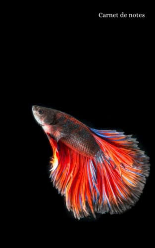 Carnet de notes combattant: Carnet de notes Betta splendens - Carnet de notes poisson eau douce -