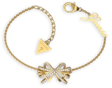 Guess Damen-Armband Edelstahl Zirkonia One Size, Gold 32021201