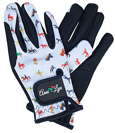 Anni Lyn Sportswear Kids Pony Party Glove (X-Small)