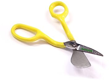 Barnwell Carpet Napping Duckbill Shears Scissors Soft Grip Vinyl Handle Fitting