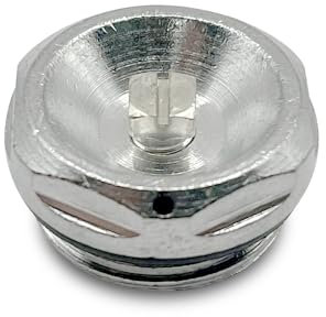 1/2 BSP Chrome Bleed Valve for Towel Rails & Radiators