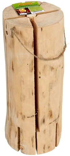 Schwedenfeuer 47 cm x 18 cm Brenndauer 3,5h Holz Kamin Feuerschale (4)