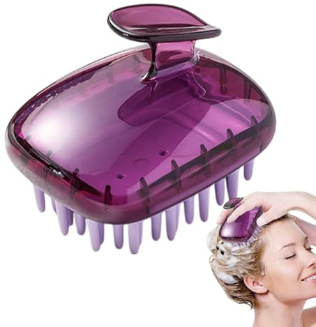 Kopfhaut - Massagebürste, Silikon-Haarwäscher | Silikon-Anti-Rutsch-Shampoo-Kamm - Haarwäscher mit weichen Borsten, abnehmbare