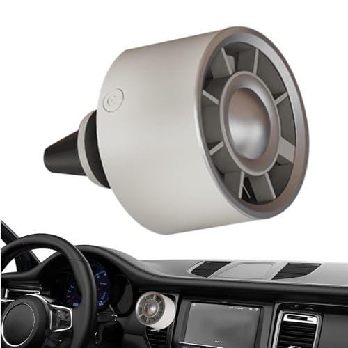 Ventilateur portable pour voiture, ventilateur USB lumineux – Fournitures de circulation d'air, accessoires automobiles portables pour les voyages, la vie quotidienne, les déplacements, les voyages