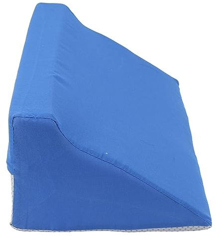 Kikumi Almohada Reversible, Soporte Corporal, Almohada de Cuña, Tipo R, de Esponja Resistente a la Presión a Presión, Removible y Lavable (50 * 25 * 15 cm)