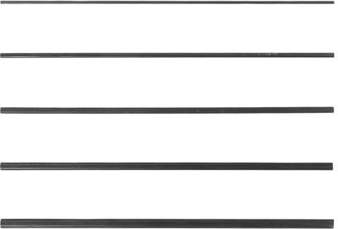 Homoyoyo 5 Piezas para Reparar Cañas de Pescar de Fibra de Carbono Punteras y Herramientas, Adecuado para Pesca en Ríos y Lagos