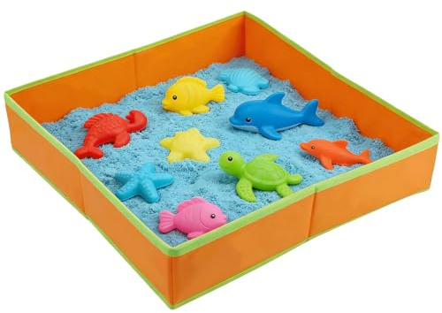 Mesa de para niños, bandeja de entretenimiento en la playa, tela no tejida impermeable, mesa sensorial para niños, para interiores, playa, patio, parque infantil, jardín, jardín de infantes y