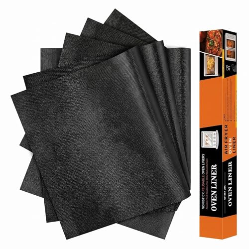 BBQ Grill Mats, 4 Pack 20 x 16 Inch, Reusable Non-Stick PTFE Liners
