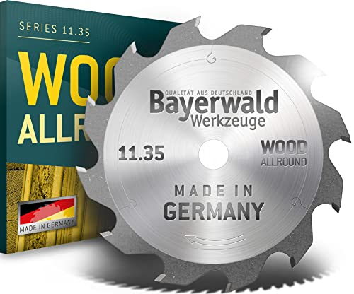Bayerwald - HM Handkreissägeblatt für Holz - Ø 184 mm x 2,8 mm x 16 mm | Wechselzahn (12 Zähne/sehr grob) | ohne Nebenlöcher