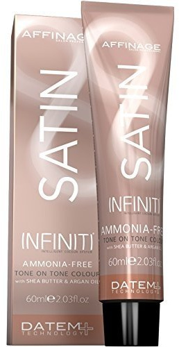 Affinage Satin Infiniti Tinting cream hair color without ammonia 60ml - 07.3 Sahara/Sahara