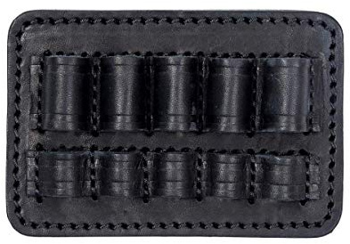 VlaMiTex J28 Patronenetui Echt-Leder .308 Win kal. offen schwarz