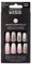 KISS Masterpiece One-Of-A-Kind Luxe Manicure, Kitty Gurl, Long Length Coffin Fake Nails, Includes Nail Glue, File, and 30 Nails with 12 Accent Nails