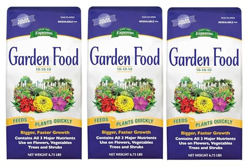 Espoma GF1010106 Garden Food, 6.75-Pound, Brown/A (Three Pack)