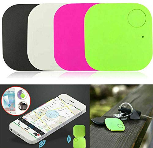 MACHSWON Key Finder Anti Lost Tracker, GPS nyckelfinnare med Bluetooth Tracker Wallet telefonnyckel mini larm locator track för husdjur nyckelring plånbok bagage 4-pack