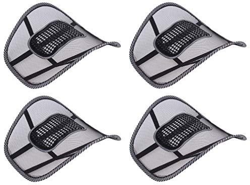 TEMPO DI SALDI 4 X Supporto Lombare Ergonomico Per Auto Poltrone E Sedie Schienale Per Ufficio
