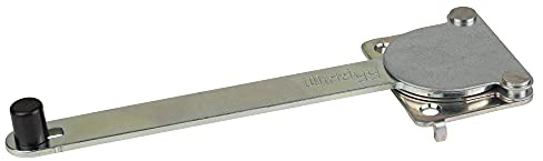 MFT Fensterfeststeller zum Einstellen der Fensteröffnung magnetisch – Stufenloser Fensterstopper – Lüftungshilfe aus Metall - Zugluft Stopper für Fenster und Türen