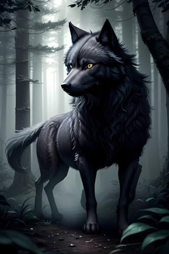 Diamond Painting Tier Wolf DIY 5D Diamant Painting Bilder 80x120 cm Full Drill Mosaik Bastelset Kinder Malen Nach Zahlen Erwachsene Große Diamant Malerei Crystal Art for Home Wall Decor Gifts j 48