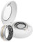 Smart Ring Herzfrequenz Fitness Tracker Ring Android IOS Smartringe Herren Damen Schlaftracker Schlaf Tracker Smartring Fitnessring Schrittzähler Fitnesstracker Gesundheitsring Pulsmesser Gold Silber